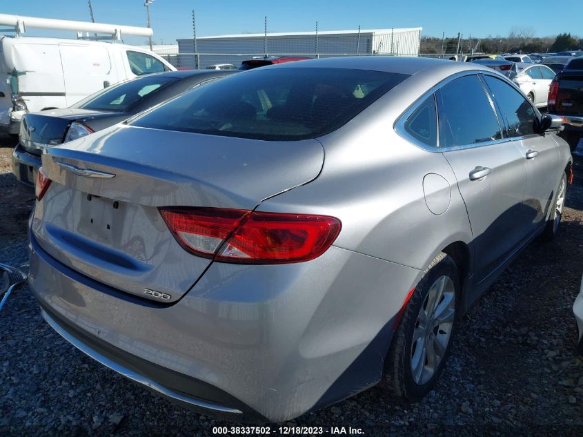 2016 CHRYSLER 200 LIMITED - 1C3CCCAB5GN174394