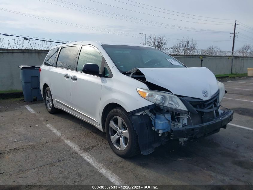 2016 TOYOTA SIENNA L 7 PASSENGER - 5TDZK3DC0GS755325
