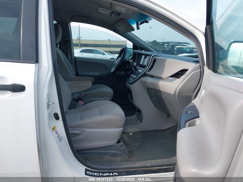 2016 TOYOTA SIENNA L 7 PASSENGER - 5TDZK3DC0GS755325