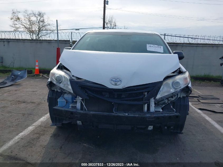 2016 TOYOTA SIENNA L 7 PASSENGER - 5TDZK3DC0GS755325