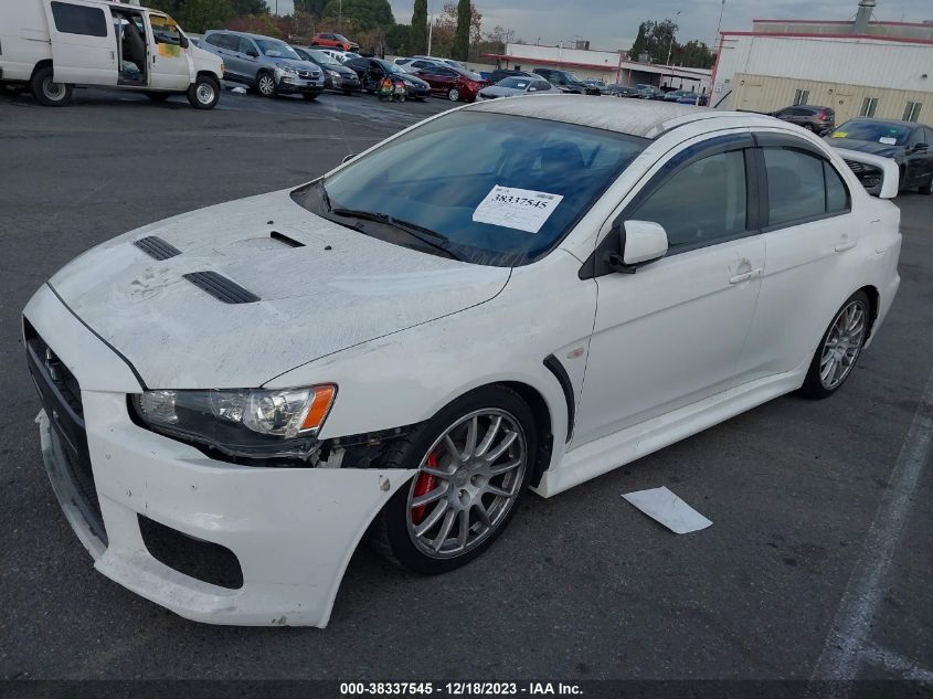 2013 MITSUBISHI LANCER EVOLUTION GSR JA32W8FV6DU024177