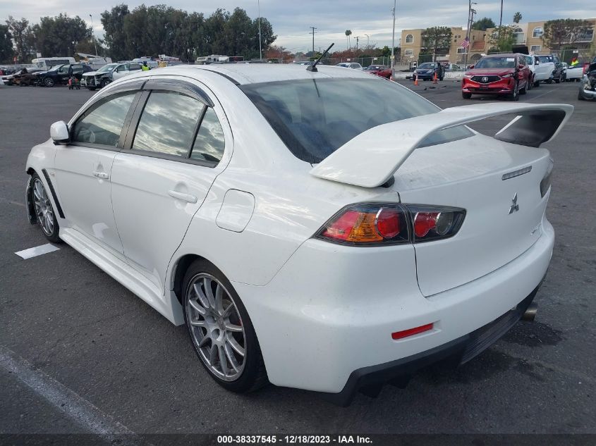 2013 MITSUBISHI LANCER EVOLUTION GSR JA32W8FV6DU024177