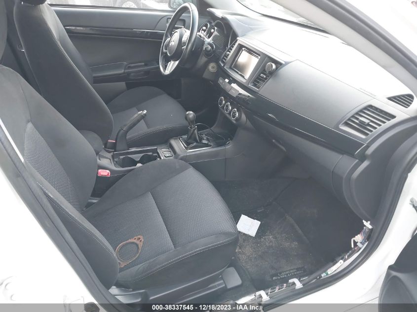 2013 MITSUBISHI LANCER EVOLUTION GSR JA32W8FV6DU024177
