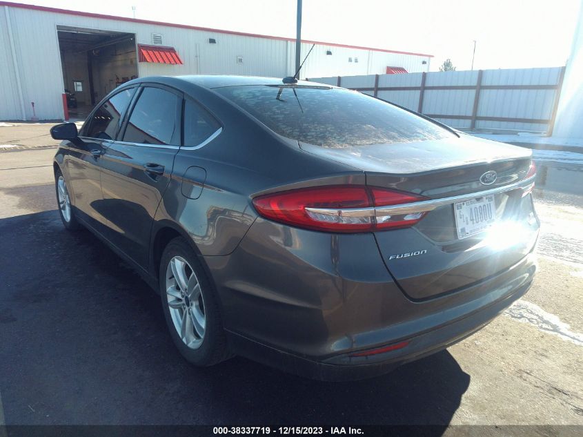2018 FORD FUSION SE - 3FA6P0HD4JR111901