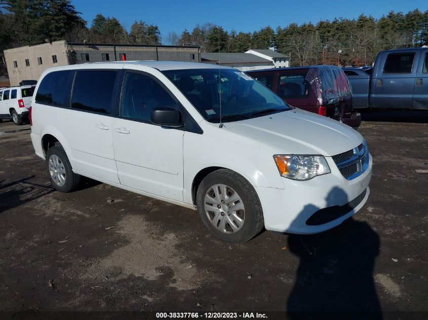 2017 DODGE GRAND CARAVAN SE - 2C4RDGBG2HR558691