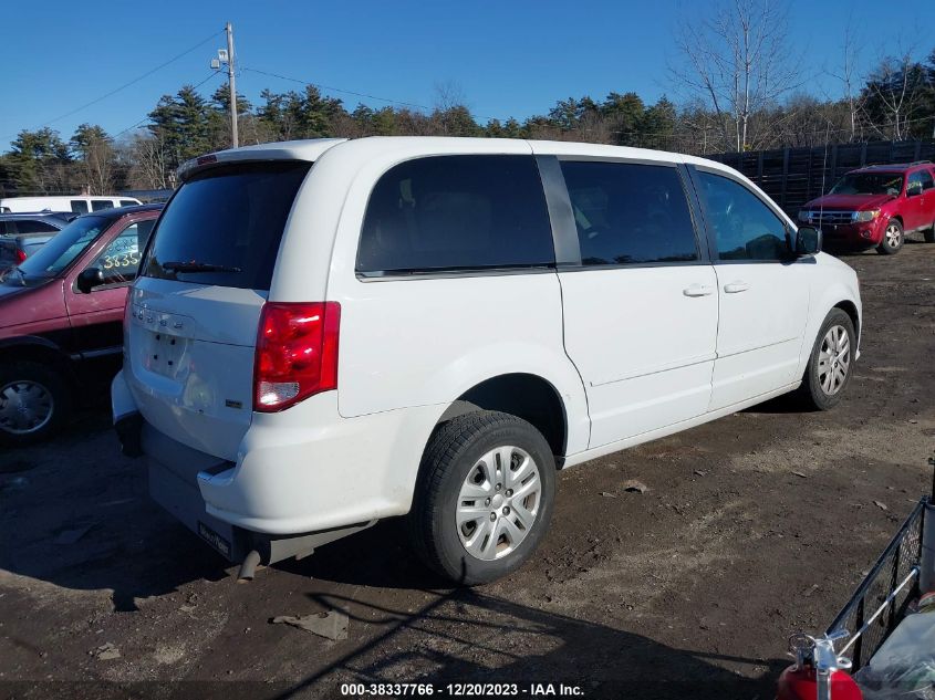 2017 DODGE GRAND CARAVAN SE - 2C4RDGBG2HR558691