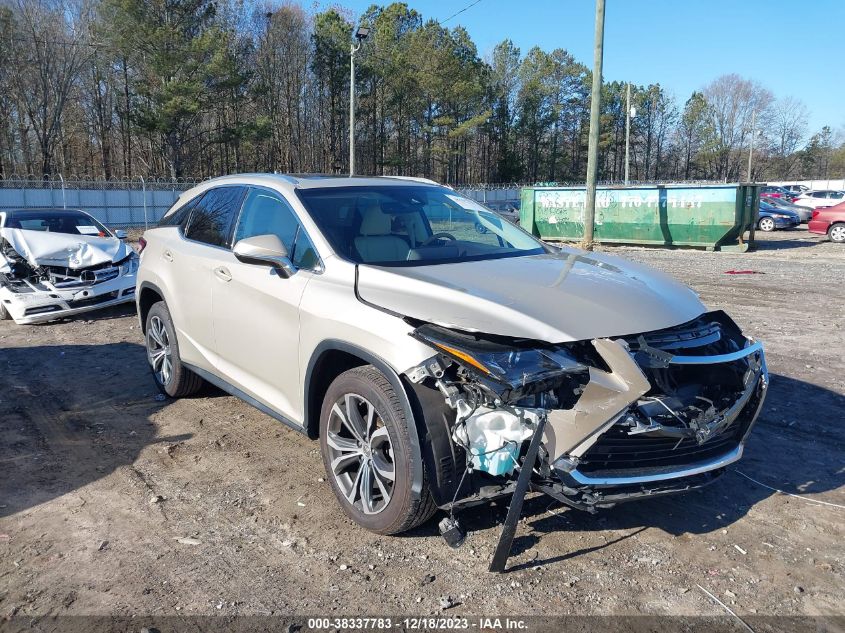 2016 LEXUS RX 350 - 2T2ZZMCA9GC030375