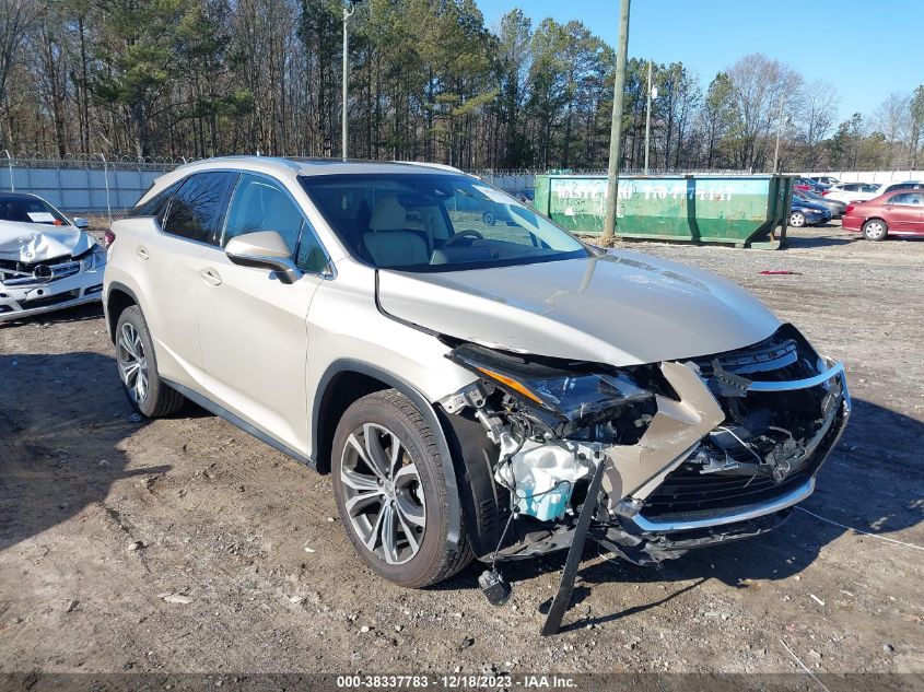 2016 LEXUS RX 350 - 2T2ZZMCA9GC030375