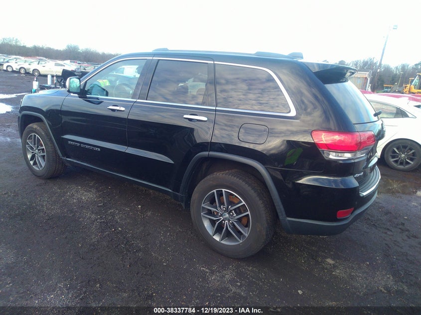 VIN 1C4RJFBG9JC361535 2018 JEEP GRAND CHEROKEE LIMITED 4X4