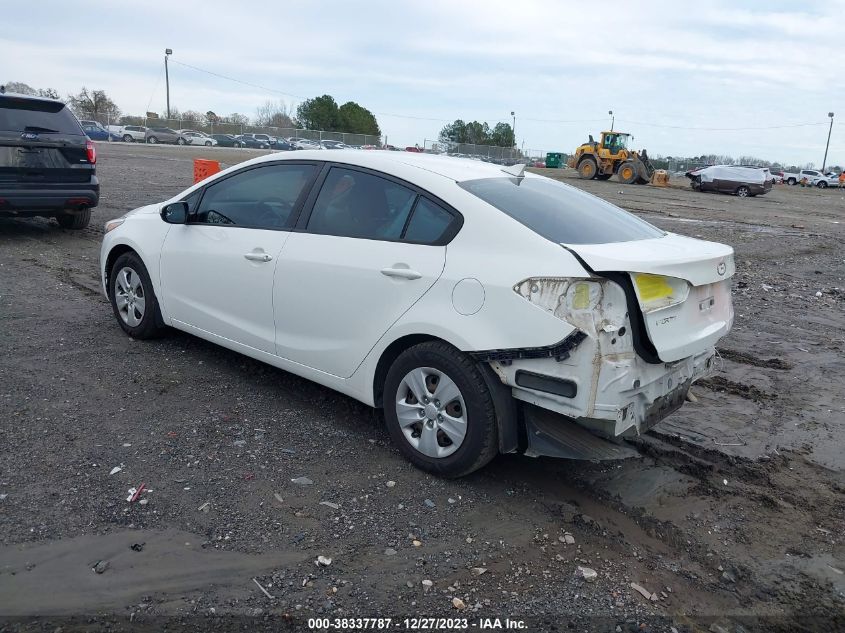 2017 KIA FORTE LX - 3KPFK4A71HE115975