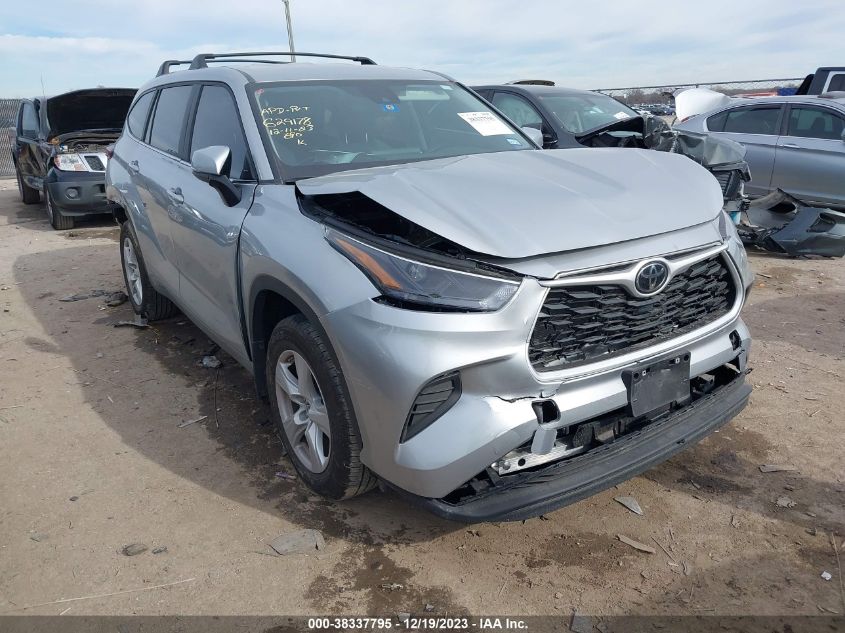 2023 TOYOTA HIGHLANDER L - 5TDKDRAH3PS038707