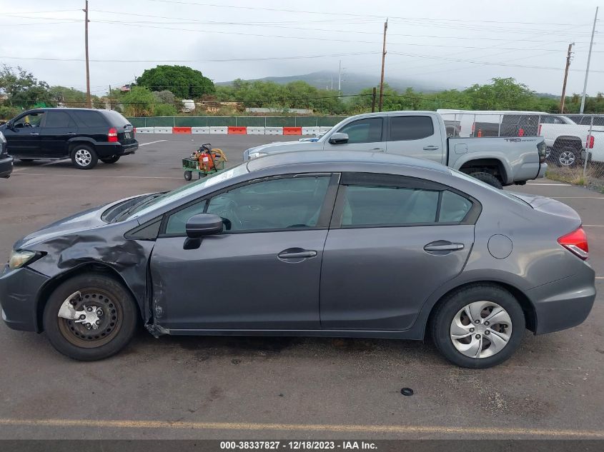 2014 HONDA CIVIC LX - 19XFB2F55EE015353