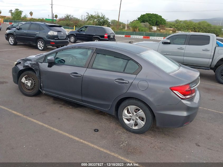 2014 HONDA CIVIC LX - 19XFB2F55EE015353