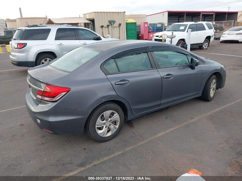 2014 HONDA CIVIC LX - 19XFB2F55EE015353