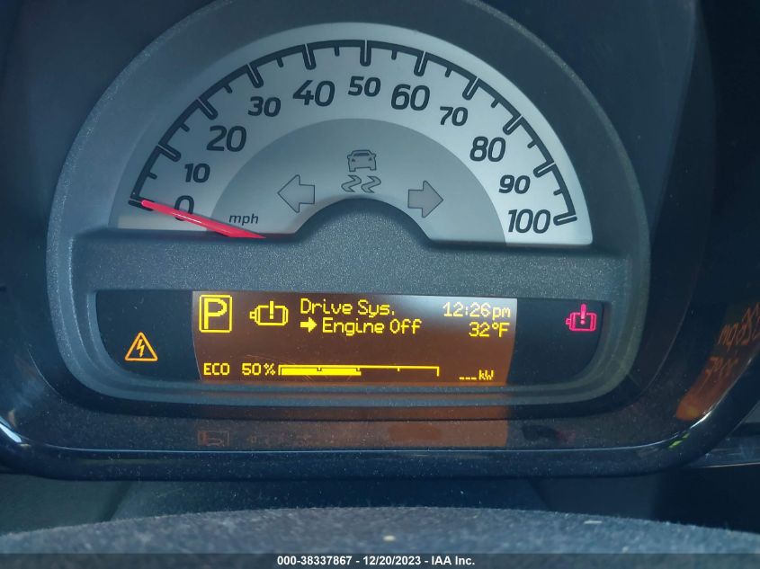 2013 SMART FORTWO ELECTRIC DRIVE PASSION - WMEEJ9AA1DK717534