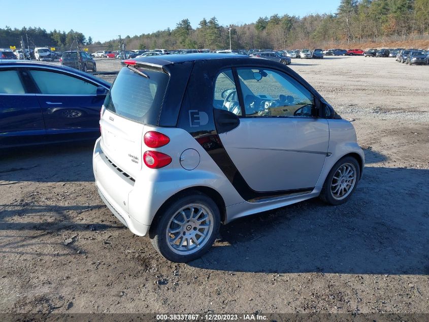 2013 SMART FORTWO ELECTRIC DRIVE PASSION - WMEEJ9AA1DK717534