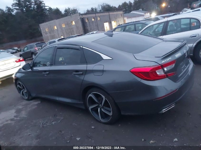 2019 HONDA ACCORD SPORT - 1HGCV1F3XKA053616