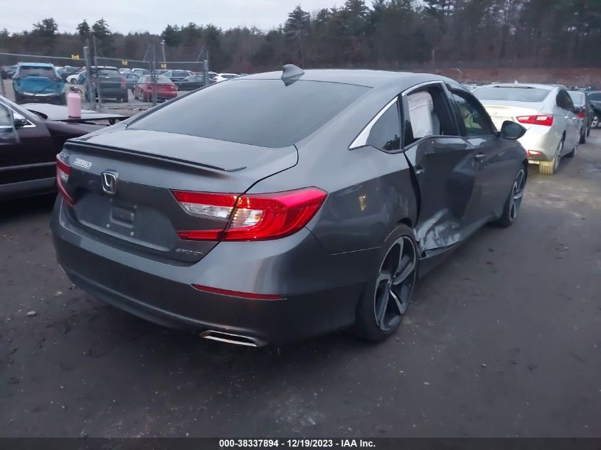 2019 HONDA ACCORD SPORT - 1HGCV1F3XKA053616