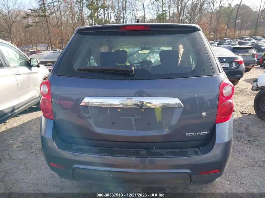 2013 CHEVROLET EQUINOX LS - 2GNALBEKXD6146587
