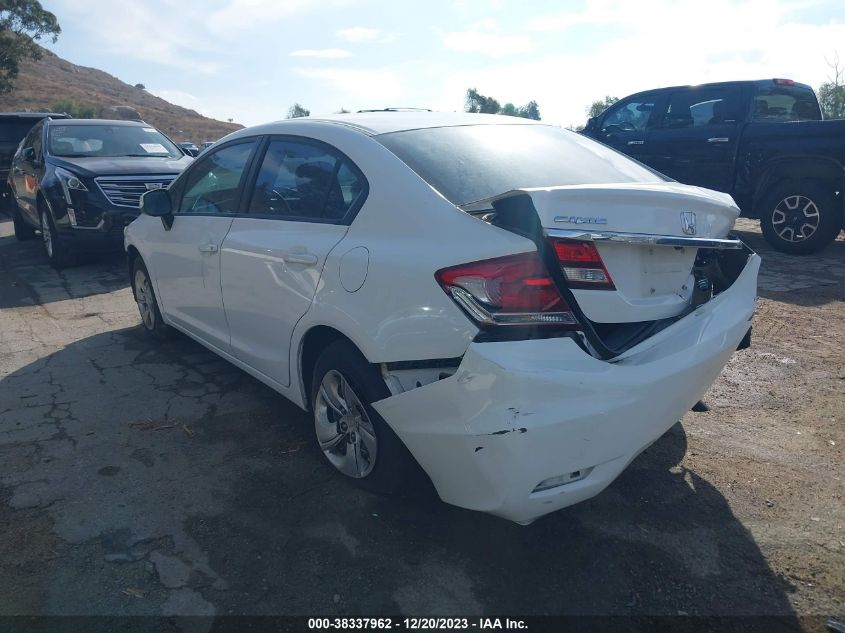 2013 HONDA CIVIC LX - 19XFB2F56DE219576