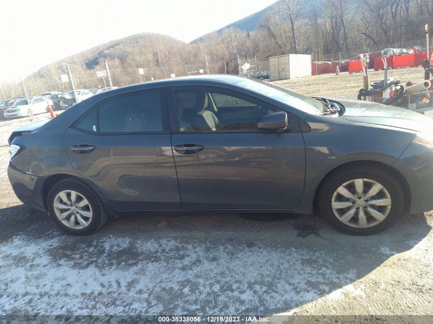 2016 TOYOTA COROLLA LE - 5YFBURHE8GP462873