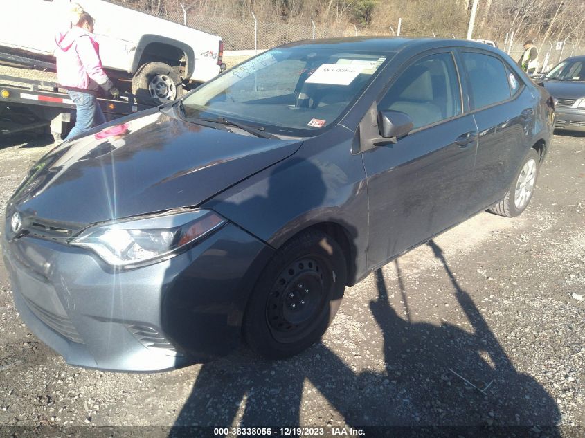 2016 TOYOTA COROLLA LE - 5YFBURHE8GP462873