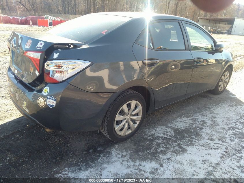 2016 TOYOTA COROLLA LE - 5YFBURHE8GP462873