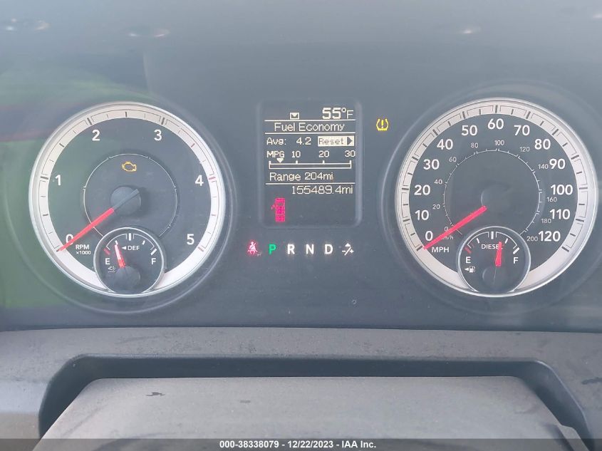 2013 RAM 2500 TRADESMAN - 3C6UR5HL7DG559136