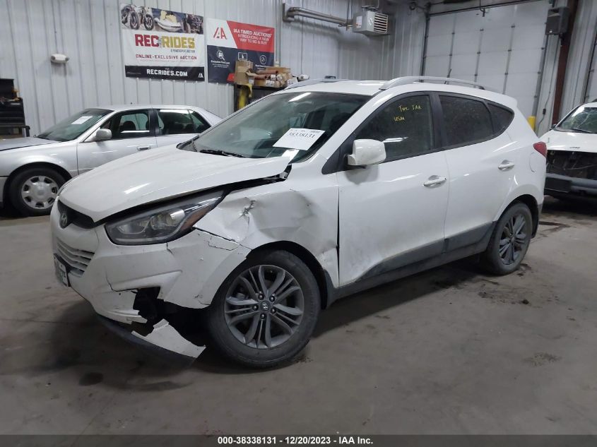 2014 HYUNDAI TUCSON SE - KM8JUCAG2EU907379