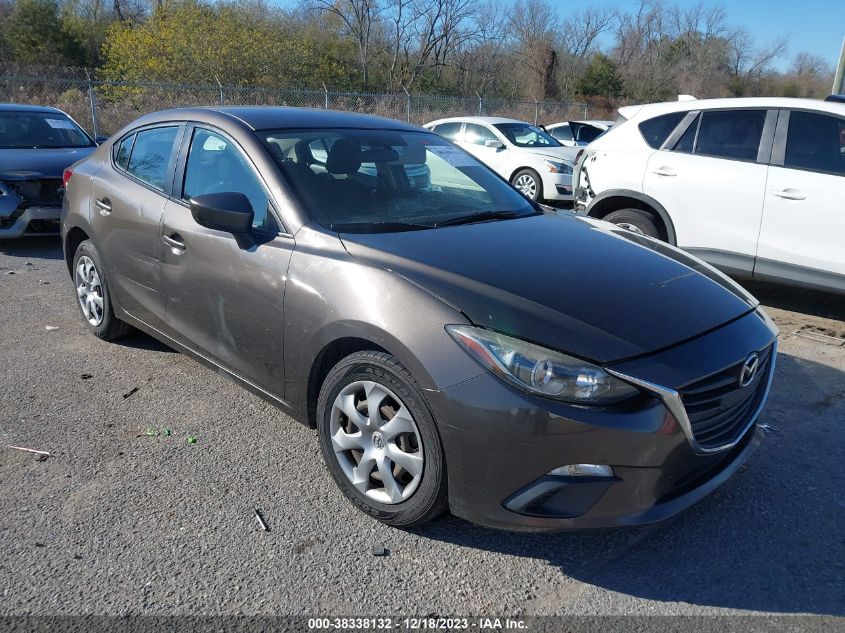 2016 MAZDA MAZDA3 I SPORT - JM1BM1T74G1320454