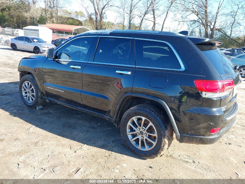 2014 JEEP GRAND CHEROKEE LIMITED - 1C4RJFBG6EC553890