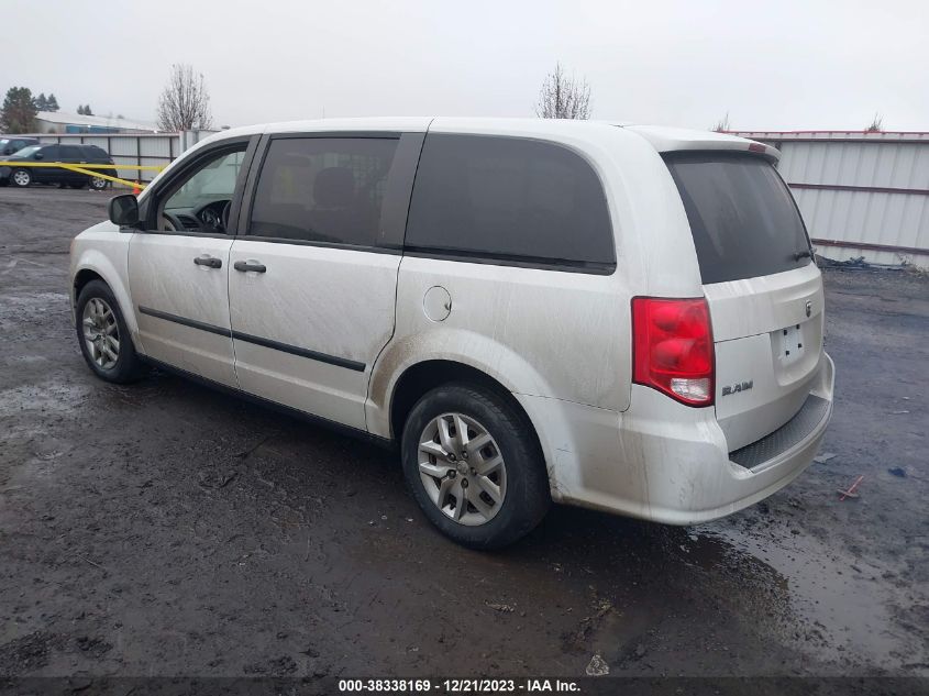 2014 RAM CARGO TRADESMAN 2C4JRGAG5ER235490