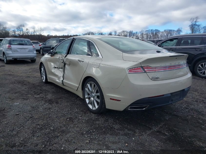 2015 LINCOLN MKZ HYBRID 3LN6L2LU3FR611611