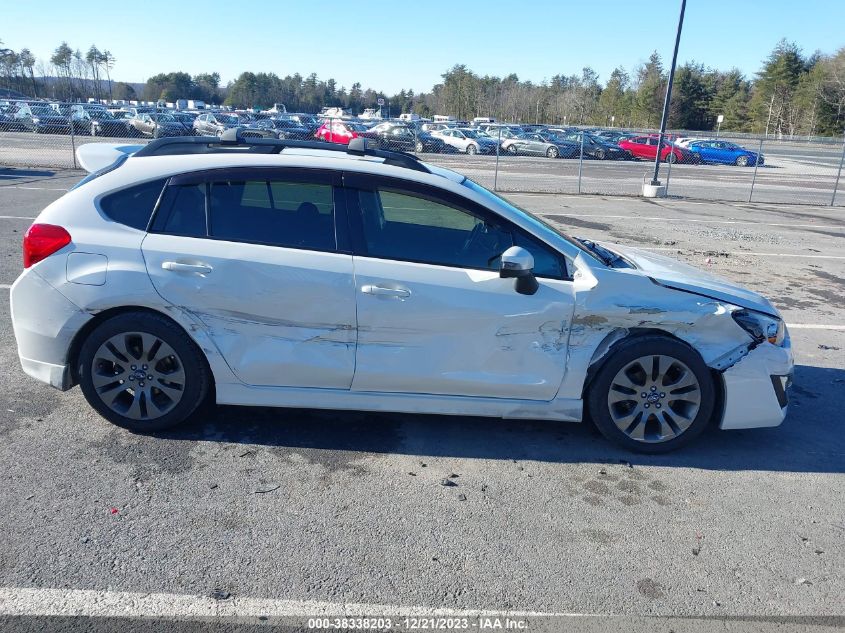 2016 SUBARU IMPREZA 2.0I SPORT PREMIUM - JF1GPAP67G8302106