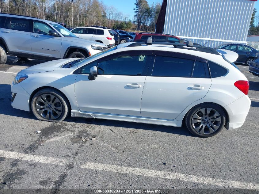 2016 SUBARU IMPREZA 2.0I SPORT PREMIUM - JF1GPAP67G8302106