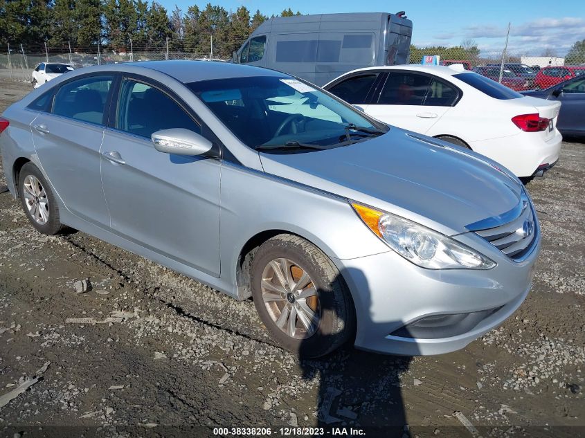 2014 HYUNDAI SONATA GLS - 5NPEB4AC3EH879374