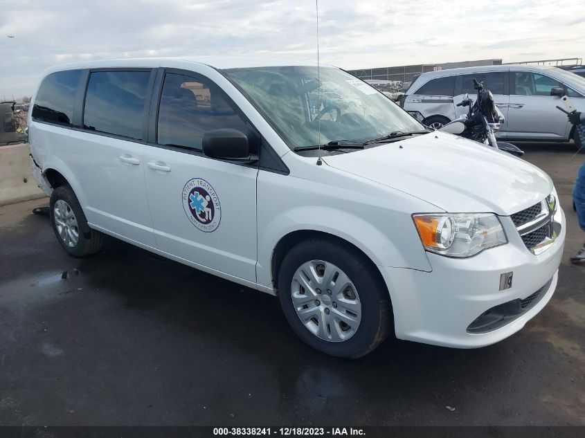 2018 DODGE GRAND CARAVAN SE - 2C7WDGBG6JR165952