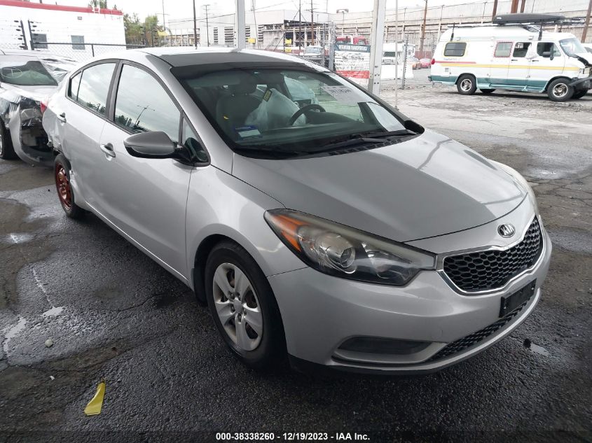 2016 KIA FORTE LX - KNAFK4A67G5548912