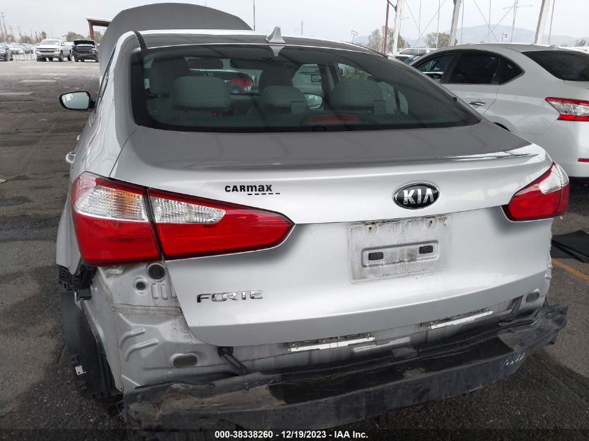 2016 KIA FORTE LX - KNAFK4A67G5548912