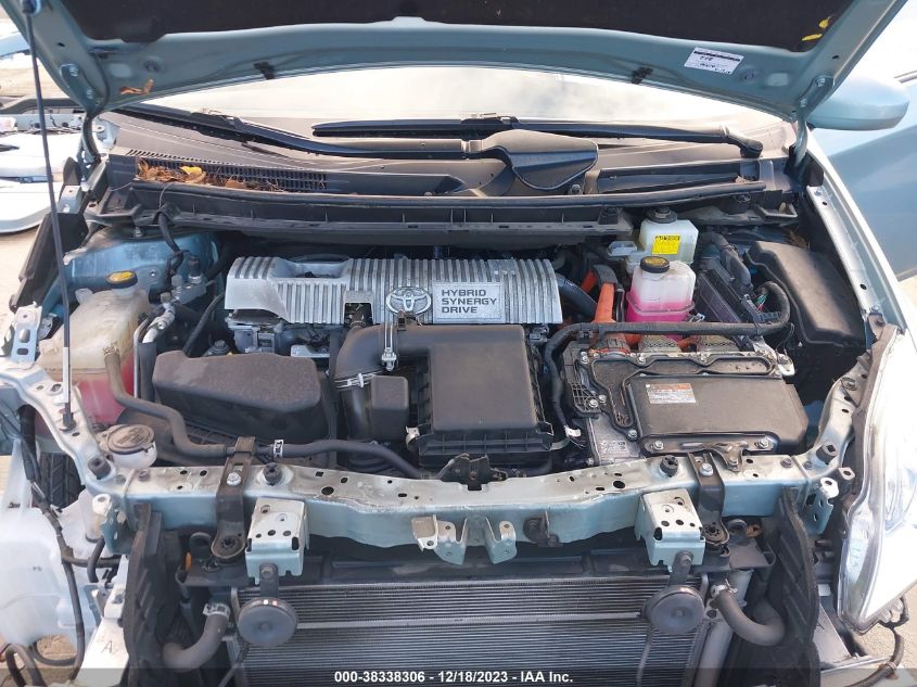 2013 TOYOTA PRIUS THREE - JTDKN3DU7D5691299