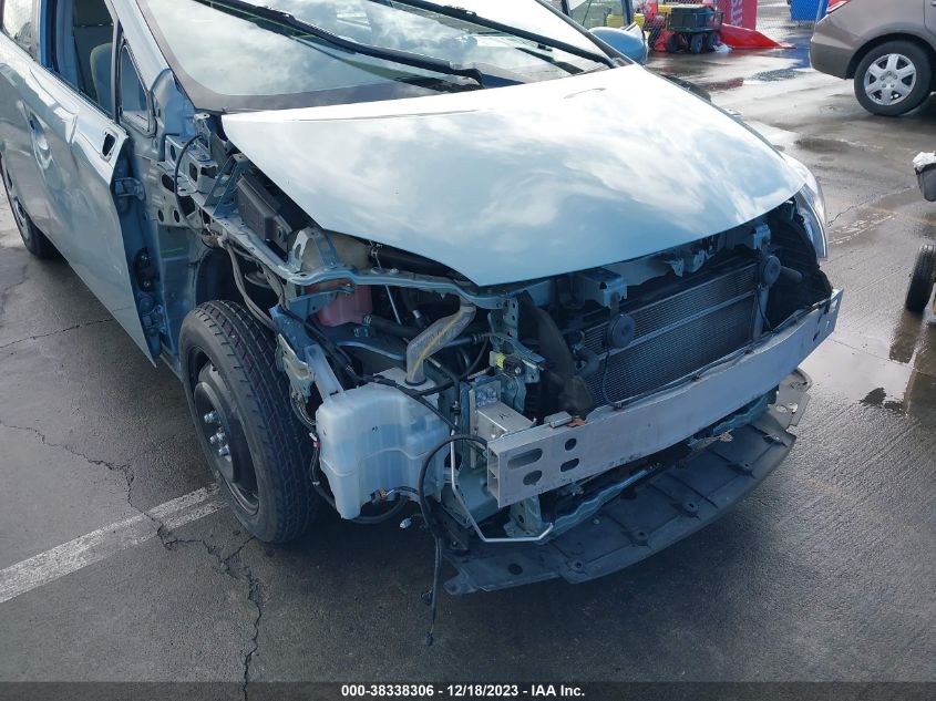 2013 TOYOTA PRIUS THREE - JTDKN3DU7D5691299