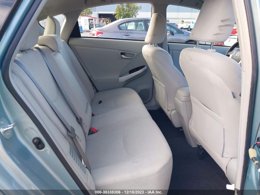 2013 TOYOTA PRIUS THREE - JTDKN3DU7D5691299