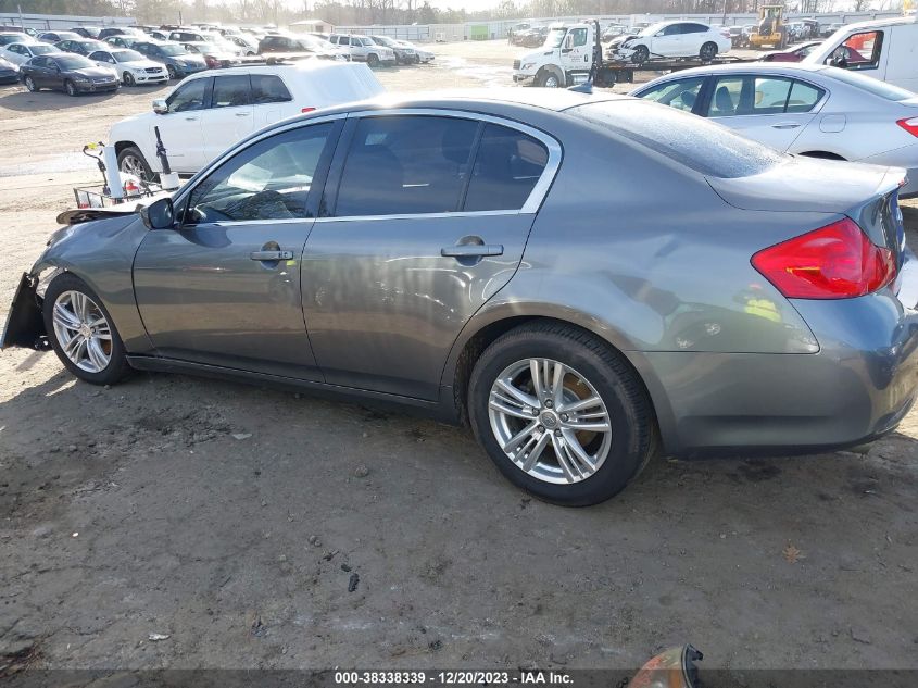 2013 INFINITI G37 JOURNEY - JN1CV6AP0DM724981