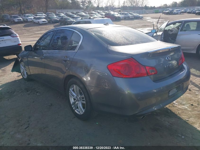 2013 INFINITI G37 JOURNEY - JN1CV6AP0DM724981
