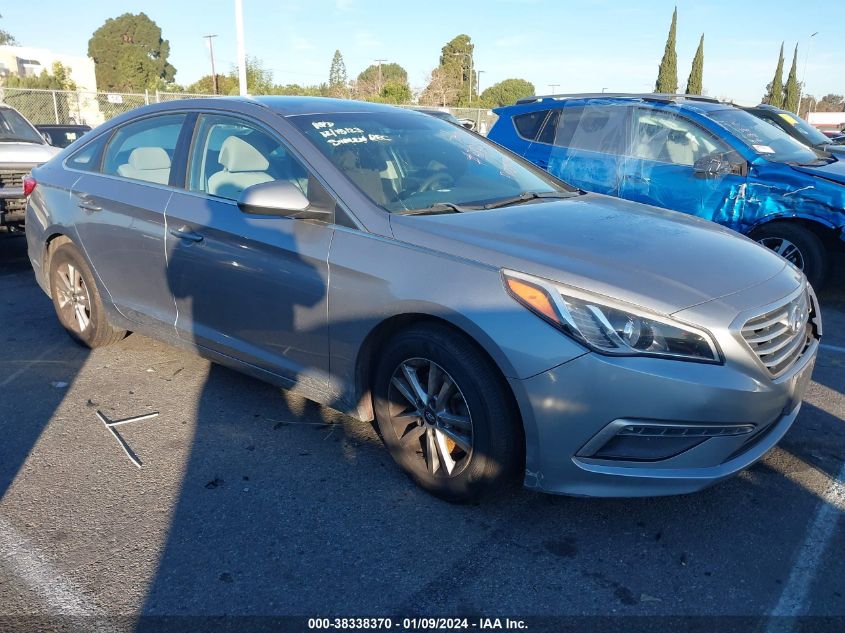 2015 HYUNDAI SONATA SE - 5NPE24AF8FH025217