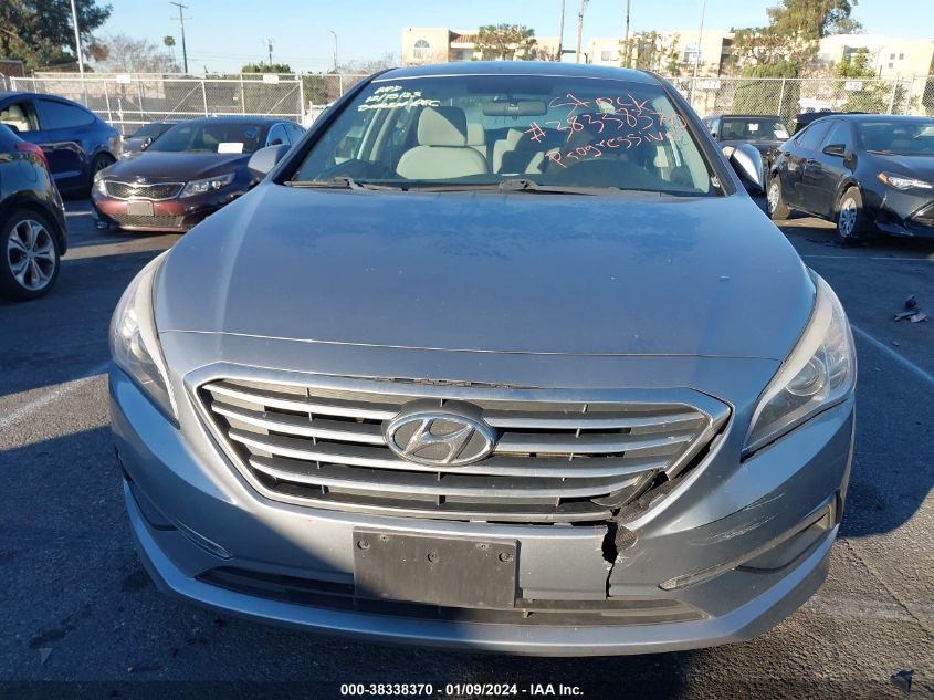 2015 HYUNDAI SONATA SE - 5NPE24AF8FH025217