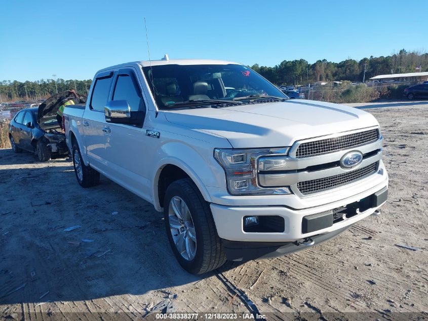 2018 FORD F-150 PLATINUM - 1FTEW1EG3JFE44312