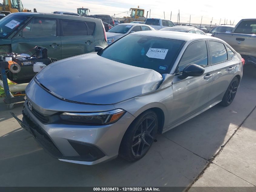 2022 HONDA CIVIC SPORT - 2HGFE2F54NH585969