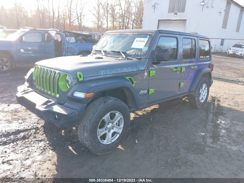 VIN 1C4HJXDN2LW222667 2020 JEEP WRANGLER UNLIMITED SPORT