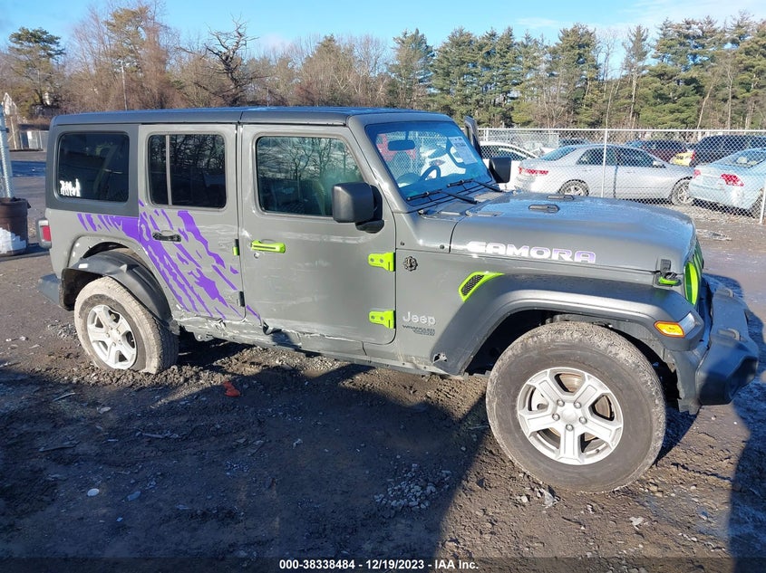 VIN 1C4HJXDN2LW222667 2020 JEEP WRANGLER UNLIMITED SPORT